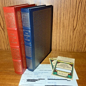 Easton Press THE ODYSSEY & THE ILIAD Of Homer "100 Greatest Books" Lot Of 2 - Picture 1 of 13