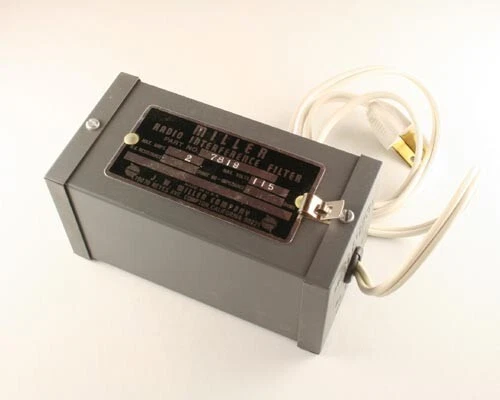 LOTE DE DOS FILTROS EMI MILLER 7818 Foto 1 de 1