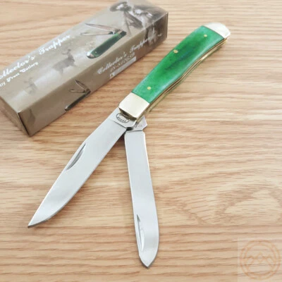 Frost столовые приборы траппер карманный нож лезвия из нержавеющей стали гладкая костяная ручка - Изображение 1 из 4