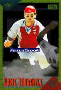 SCORE 1994 EDDIE TAUBENSEE MLB CINCINNATI REDS STAR MINT GOLD RUSH #RT34 - Picture 1 of 3