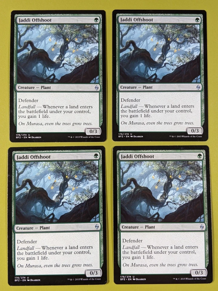 Jaddi Offshoot x4 Battle for Zendikar 4x Magic the Gathering MTG - Image 1 of 1