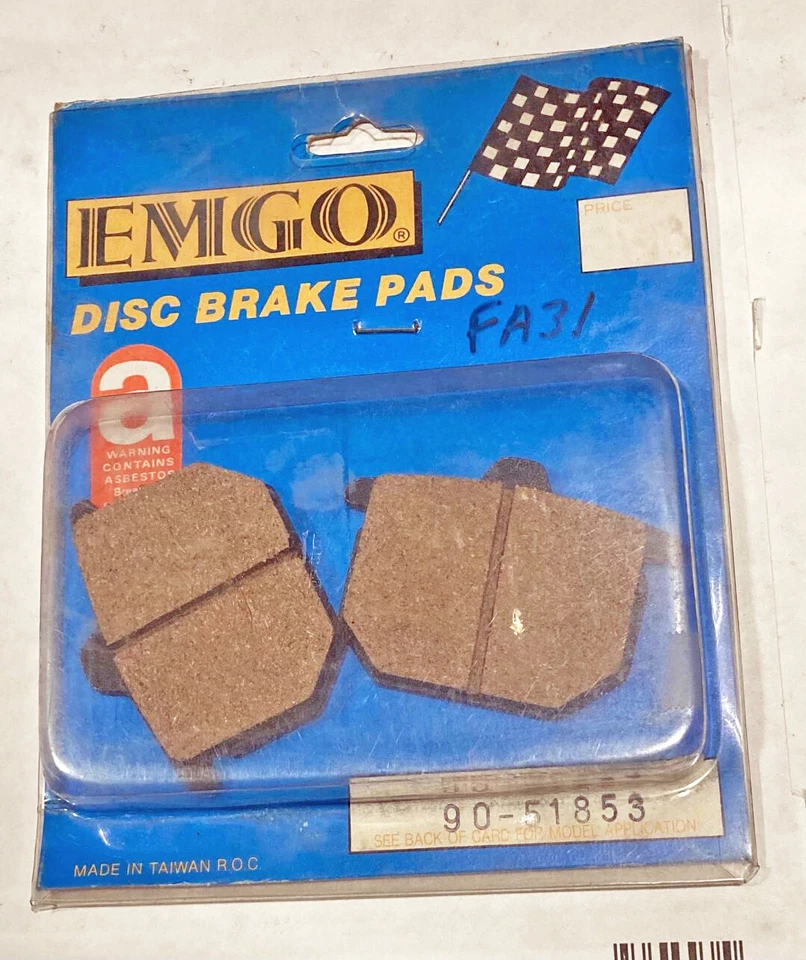 Pastillas de freno Emgo 90-51853 para Honda GL1000 CBX CB750F  Foto 1 de 1