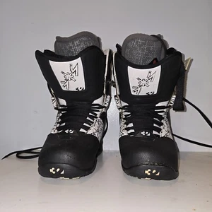 Thirtytwo Men's Black Size 7 Snowboard Boots Lace Up - Picture 1 of 9