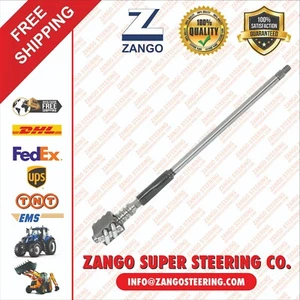 STEERING SHAFT WITH WORM GEAR FITS FOR KUBOTA PART NO.194440-15500-FREE SHIPPING - Picture 1 of 7