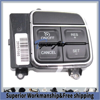 Speed Cruise Control Switch 56046252AC For 2013-2018 Ram 2500 3500 4500 6.7L - Image 1 of 4