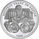 [#1156398] Frankreich, Medaille, Nouveau Franc De Gaulle, Society, STGL, Silber