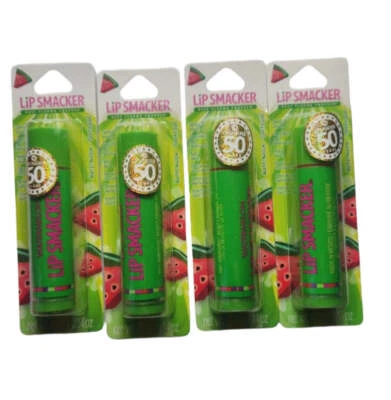 Lip Smacker Lip Balm Watermelon 0.14 Ounce ( Pack of 4 ) - Image 1 of 3