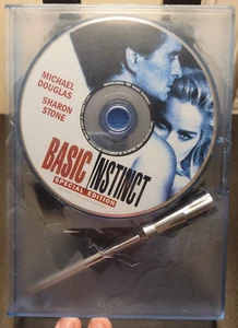 Basic Instinct Special Edition DVD Ice Pick Pen Unrated Director's Cut RARE OOP - Picture 1 of 2