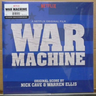 Nick Cave & Warren Ellis WAR MACHINE (Soundtrack) BRAND NEW & SEALED! Vinyl 2-LP Foto 1 de 2