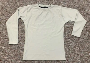 Dri-Duke Moisture Control Compression Base Layer Shirt Mens Large Beige - Picture 1 of 7