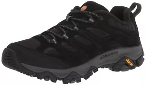 Merrell Men's Moab 3 Hiking Shoe, Wide Width, Black Night - Picture 1 of 1