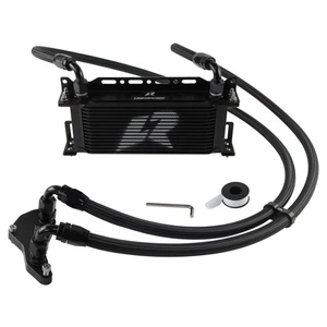 AN10 15 Reihiger Ölkühler Kit Thermostatadapter Für BMW N54/N55 335i 335xi 740i - Picture 1 of 10