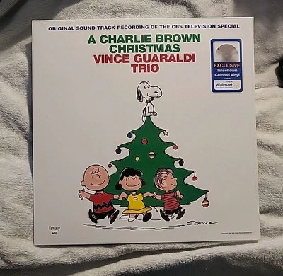 Vince Guaraldi Trio : A Charlie Brown Christmas 2024 Tinseltown Vinyl LP Walmart Foto 1 de 4