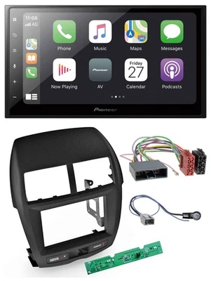 Pioneer MP3 Bluetooth DAB 2DIN USB Autoradio für Mitsubishi ASX 2010-2014 - Bild 1 von 4