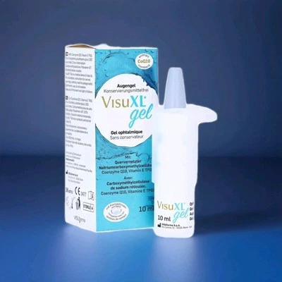 VISUFARMA Eye Drops Gel VisuXL Gel 10ml Preservative Free Ophthalmic Drops Expiry 2026