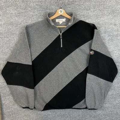 Chaqueta Nautech Vintage Años 90 Nautica Competition Cremallera Completa Rayas Polar XL Foto 1 de 4