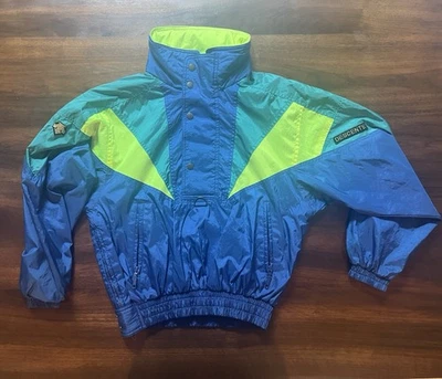 Vintage Descente Women’s Zipper Pullover Hooded Ski Jacket - Size: 0 - Image 1 of 4