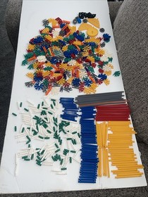 Huge Bulk Lot of K'NEX KNEX pieces random stuff 2+ Pounds!