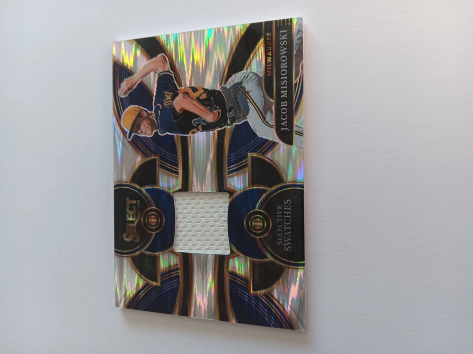 2024 Panini Select Jacob Misiorowski Selective Swatches #SS-JM Brewers - Image 1 of 1