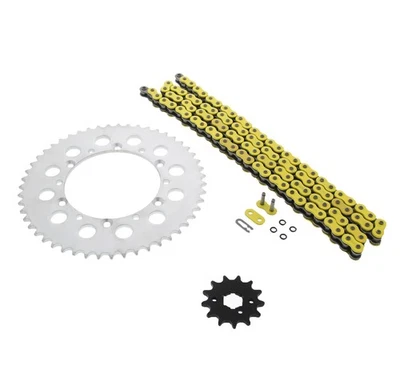 1997-2002 Kawasaki KLX300 300 anel O amarelo corrente e roda dentada 13/51 110L - Imagem 1 de 4