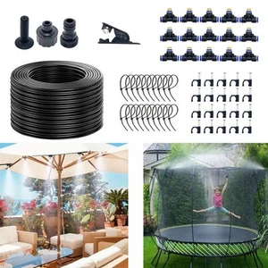 Elevate Your Watering Routine with 50ft Misting and Drip Irrigation Solution - Picture 1 of 11