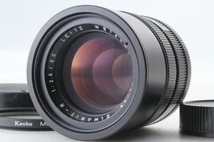 "EXC+5" Leica Leitz Wetzlar Elmarit-R 90mm F/2.8 3 cam Lens R7 R6.2 From JAPAN - Picture 1 of 10