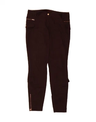 TED BAKER Womens Skinny Cargo Trousers Size 2 Small W30 L28 Brown Cotton CA03 - Image 1 of 3