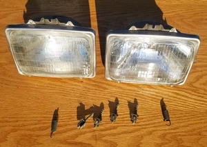 Cubo de faros y anillos 1980-86 camioneta Ford F150 F250 F350 1986 86 85 80 1985 - Imagen 1 de 23
