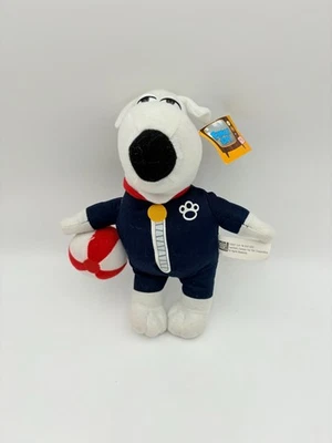 Vintage Family Guy Plush Peter Griffin Brian Pet Dog White Beach Ball Set Tags - Image 1 of 4