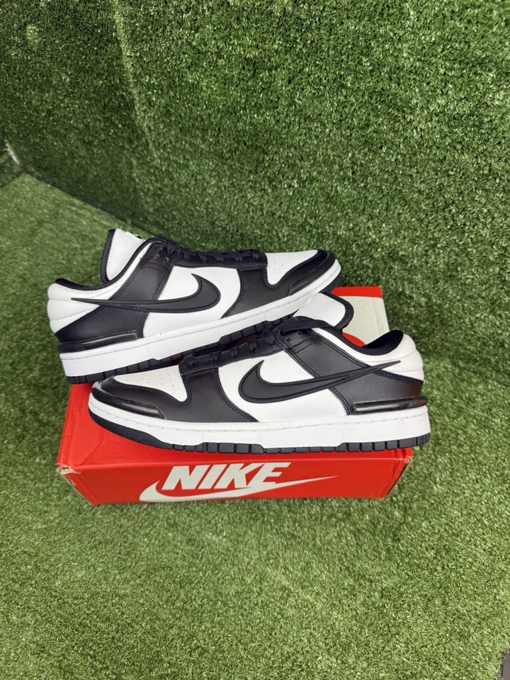 Talla 10.5 - Nike Dunk Twist Low Panda W Hombre Talla 9 DS NUEVO Foto 1 de 4