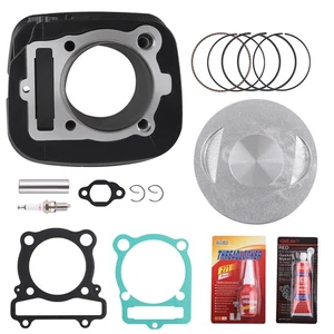 Cylinder Piston Gasket Top End Kit For Yamaha Wolverine 350 YFM350 4x4 1995-2009 - Picture 1 of 15