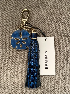 Borla de cuero Brahmin Zafiro Sand Dollar Melbourne--NUEVO CON ETIQUETAS Foto 1 de 3