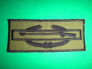 US Army COMBAT INFANTRYMAN Subdued Patch from Vietnam War Era - Picture 1 of 3