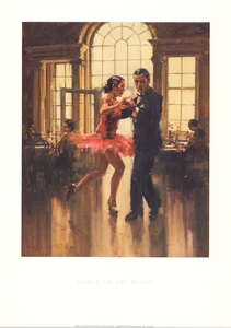 Stampa Raymond sanguisuga danza alla musica tango 19,75x27,5 pollici - Foto 1 di 2