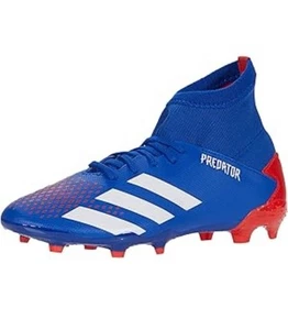 adidas Soccer Predator 20.3 FG J Royal Team Blue/White/Active Red Cleats 11.5 K - Picture 1 of 2