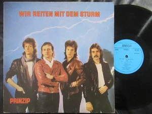PRINZIP feat. RALF BURSY Wir reiten mit dem Sturm / LP DDR 1983 AMIGA 856004 - Foto 1 di 4