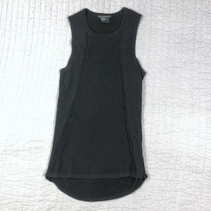 Suéter túnica sin mangas tejido texturizado negro XS Armani Exchange para mujer - Imagen 1 de 18