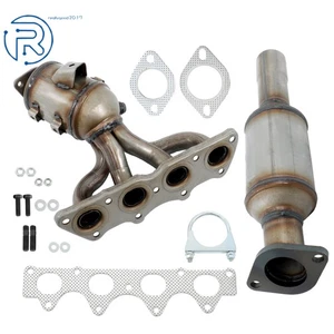 For Kia Soul 1.6L 2012-2019 Both Manifold Front and Rear Catalytic Converter Set - Picture 1 of 15