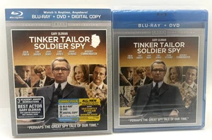 Tinker Tailor Soldier Spy Blu-ray & DVD 2011 NEW SEALED Gary Oldman Tom Hardy - Picture 1 of 4