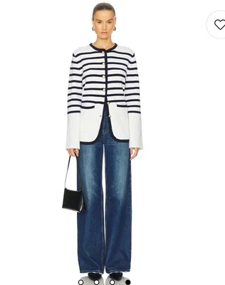 Rag & Bone Nancy Long Cardigan in Ivory M - Image 1 of 4