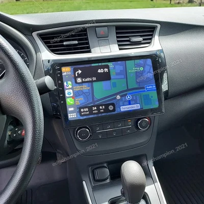 Unidad de radio estéreo para automóvil Apple CarPlay para Nissan Sentra Sylphy Android13 2012-2018 Foto 1 de 4