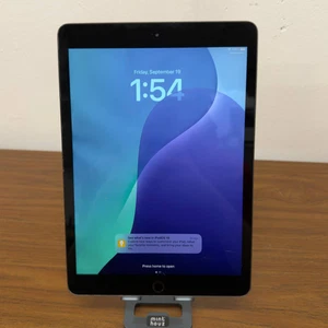 Apple iPad 9th Gen. 64GB, Wi-Fi  10.2 in - Space Gray - NO TOUCH ID/LCD SPOTS - Picture 1 of 7