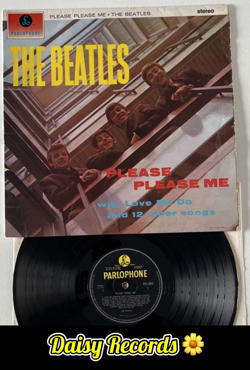 英国2nd/ビートルズBEATLES/Please Please Me/ BEATLES (ビートルズ) - Please Please Me (UK 2nd Press Gold