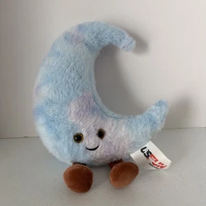 Mond Plüschtier mit Gesicht & Beinen Stofftier Spielzeug - Bild 1 von 7