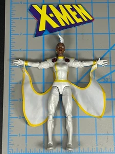 Marvel Legends Storm Kitbash Retro Action Figure X-Men White Suit Mohawk Ororo - Picture 1 of 2