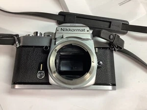 Nikon EL Silver SLR 35mm Camera Body Read - Picture 1 of 5