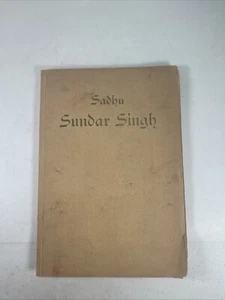 Sadhu Sundar Singh – German Biography (1922, 2nd Edition) by Max Schaerer RARE - Foto 1 di 13