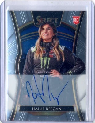 HAILIE DEEGAN 2020 CHRONICLES SELECT RACING AUTO AUTOGRAPH RC #24/25 NASCAR - Image 1 of 2