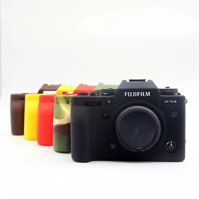 Funda de silicona suave para cámara Fujifilm X-T3 cubierta corporal protectora Foto 1 de 4