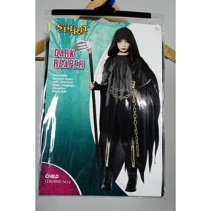 NEW! Spirit Halloween Kids Dark Reaper Costume Size 14-16 - Picture 1 of 8